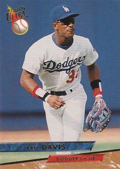 #53 Eric Davis - Los Angeles Dodgers - 1993 Ultra Baseball