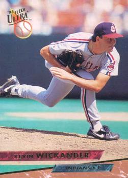 #547 Kevin Wickander - Cleveland Indians - 1993 Ultra Baseball
