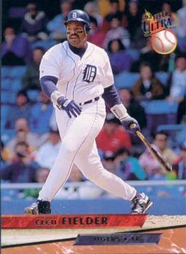 #548 Cecil Fielder - Detroit Tigers - 1993 Ultra Baseball