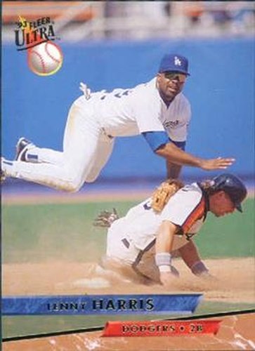 #54 Lenny Harris - Los Angeles Dodgers - 1993 Ultra Baseball