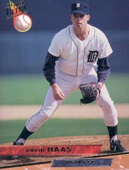 #551 Dave Haas - Detroit Tigers - 1993 Ultra Baseball