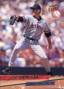 #552 Bill Krueger - Detroit Tigers - 1993 Ultra Baseball