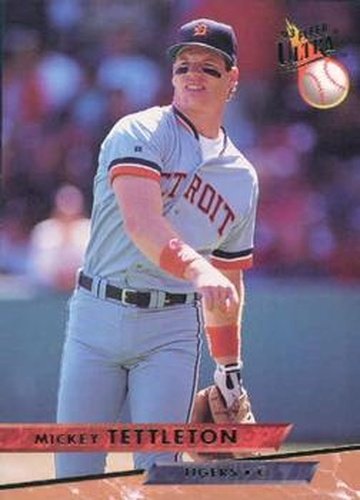 #554 Mickey Tettleton - Detroit Tigers - 1993 Ultra Baseball