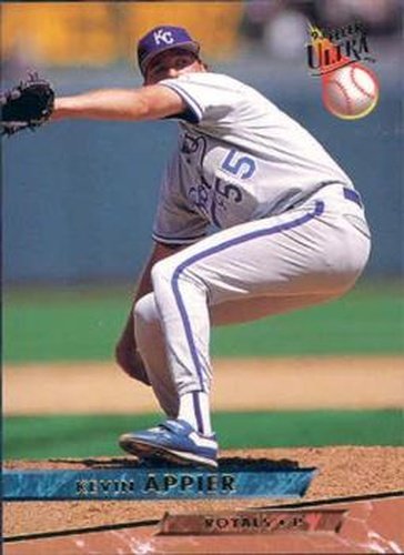 #556 Kevin Appier - Kansas City Royals - 1993 Ultra Baseball