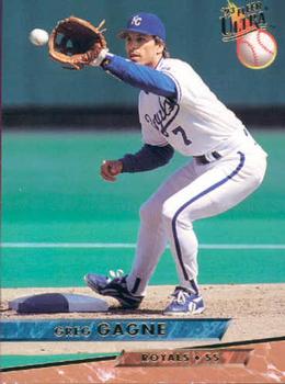 #559 Greg Gagne - Kansas City Royals - 1993 Ultra Baseball