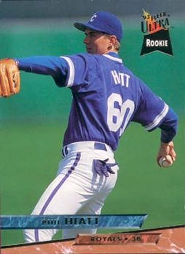 #561 Phil Hiatt - Kansas City Royals - 1993 Ultra Baseball