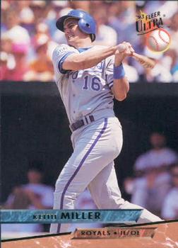 #565 Keith Miller - Kansas City Royals - 1993 Ultra Baseball