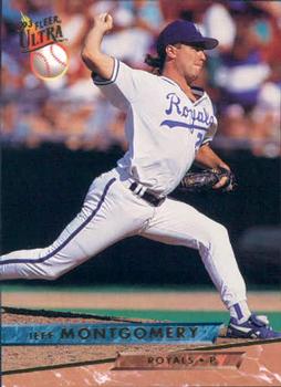 #566 Jeff Montgomery - Kansas City Royals - 1993 Ultra Baseball
