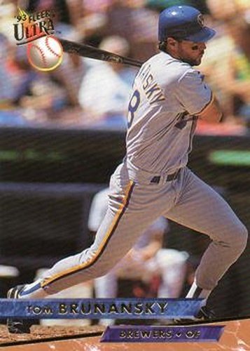 #569 Tom Brunansky - Milwaukee Brewers - 1993 Ultra Baseball