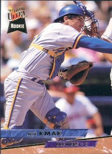 #570 Joe Kmak - Milwaukee Brewers - 1993 Ultra Baseball