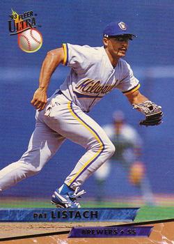 #571 Pat Listach - Milwaukee Brewers - 1993 Ultra Baseball