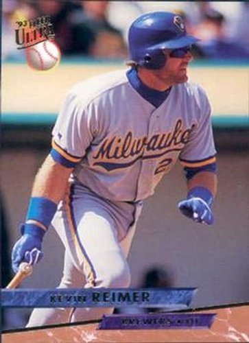 #576 Kevin Reimer - Milwaukee Brewers - 1993 Ultra Baseball