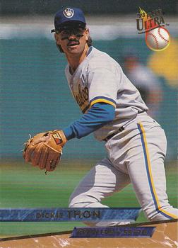 #578 Dickie Thon - Milwaukee Brewers - 1993 Ultra Baseball