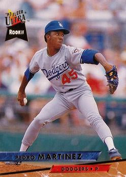 #57 Pedro Martinez - Los Angeles Dodgers - 1993 Ultra Baseball