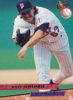 #581 Mark Guthrie - Minnesota Twins - 1993 Ultra Baseball