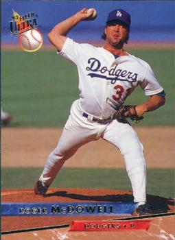 #58 Roger McDowell - Los Angeles Dodgers - 1993 Ultra Baseball