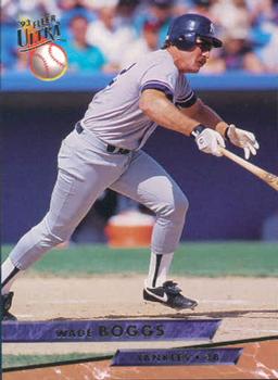 #591 Wade Boggs - New York Yankees - 1993 Ultra Baseball