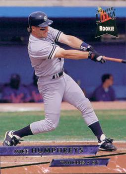 #595 Mike Humphreys - New York Yankees - 1993 Ultra Baseball