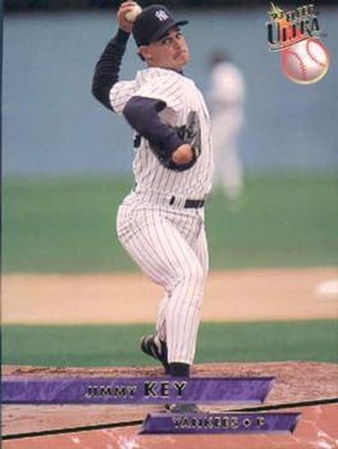 #596 Jimmy Key - New York Yankees - 1993 Ultra Baseball