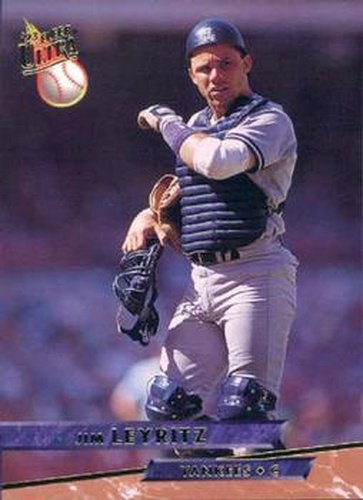 #597 Jim Leyritz - New York Yankees - 1993 Ultra Baseball