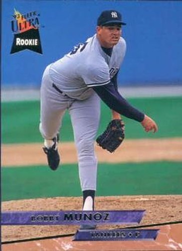 #598 Bobby Munoz - New York Yankees - 1993 Ultra Baseball