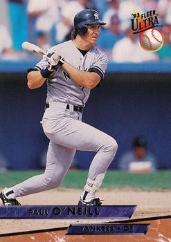#599 Paul O'Neill - New York Yankees - 1993 Ultra Baseball