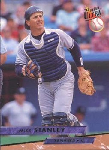 #601 Mike Stanley - New York Yankees - 1993 Ultra Baseball
