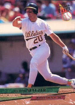 #612 Kevin Seitzer - Oakland Athletics - 1993 Ultra Baseball