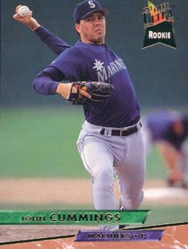 #617 John Cummings - Seattle Mariners - 1993 Ultra Baseball