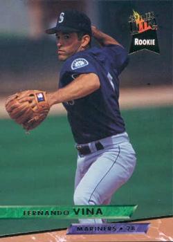 #625 Fernando Vina - Seattle Mariners - 1993 Ultra Baseball