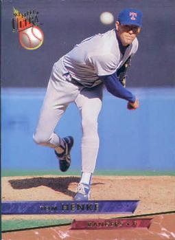 #629 Tom Henke - Texas Rangers - 1993 Ultra Baseball