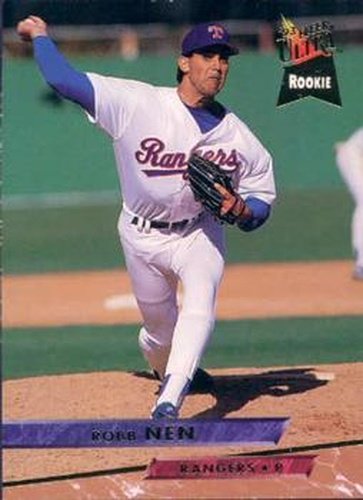 #633 Robb Nen - Texas Rangers - 1993 Ultra Baseball