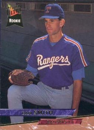 #637 Dan Smith - Texas Rangers - 1993 Ultra Baseball