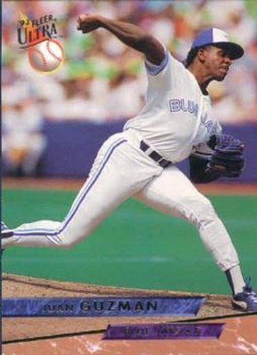 #640 Juan Guzman - Toronto Blue Jays - 1993 Ultra Baseball
