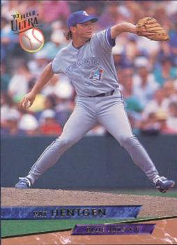 #641 Pat Hentgen - Toronto Blue Jays - 1993 Ultra Baseball