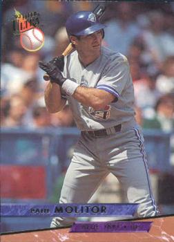 #645 Paul Molitor - Toronto Blue Jays - 1993 Ultra Baseball