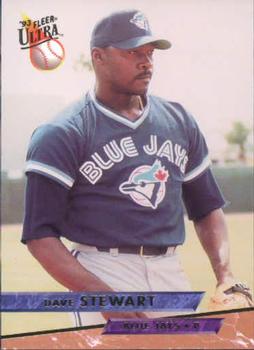 #647 Dave Stewart - Toronto Blue Jays - 1993 Ultra Baseball