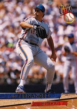 #72 Sid Fernandez - New York Mets - 1993 Ultra Baseball
