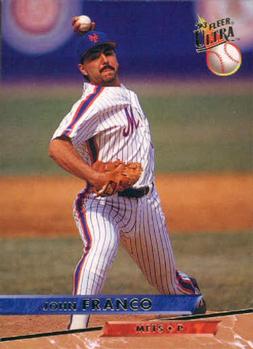 #73 John Franco - New York Mets - 1993 Ultra Baseball