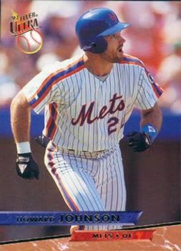 #76 Howard Johnson - New York Mets - 1993 Ultra Baseball