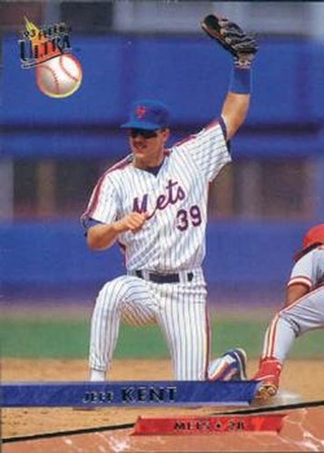 #77 Jeff Kent - New York Mets - 1993 Ultra Baseball
