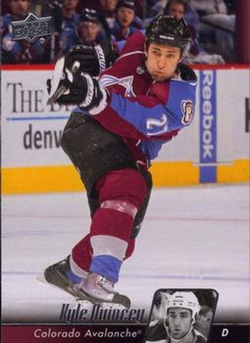 #298 Kyle Quincey - Colorado Avalanche - 2010-11 Upper Deck Hockey