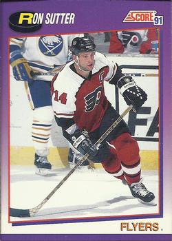 #298 Ron Sutter - Philadelphia Flyers - 1991-92 Score American Hockey