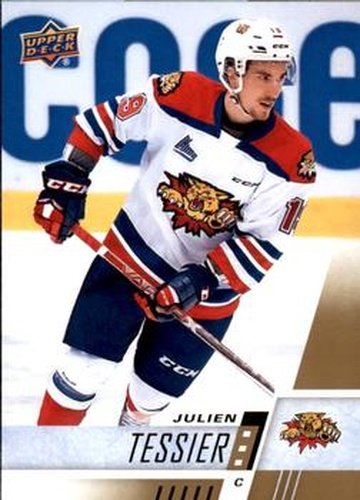 #298 Julien Tessier - Moncton Wildcats - 2017-18 Upper Deck CHL Hockey