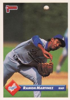 #298 Ramon Martinez - Los Angeles Dodgers - 1993 Donruss Baseball