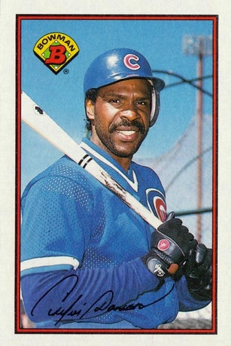 #298 Andre Dawson - Chicago Cubs - 1989 Bowman Baseball