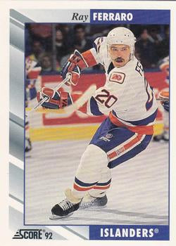 #298 Ray Ferraro - New York Islanders - 1992-93 Score USA Hockey