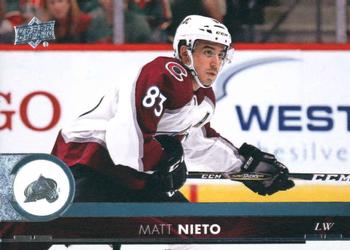 #298 Matt Nieto - Colorado Avalanche - 2017-18 Upper Deck Hockey
