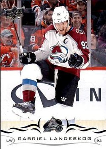 #298 Gabriel Landeskog - Colorado Avalanche - 2018-19 Upper Deck Hockey