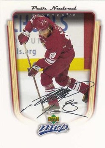 #298 Petr Nedved - Phoenix Coyotes - 2005-06 Upper Deck MVP Hockey